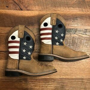 Kids Patriotic Cowboy Boots